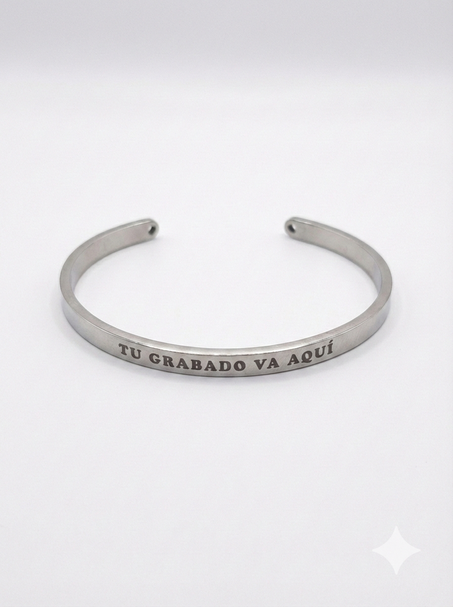 Pulsera  Personalizada | Acero Inoxidable | Bellamy